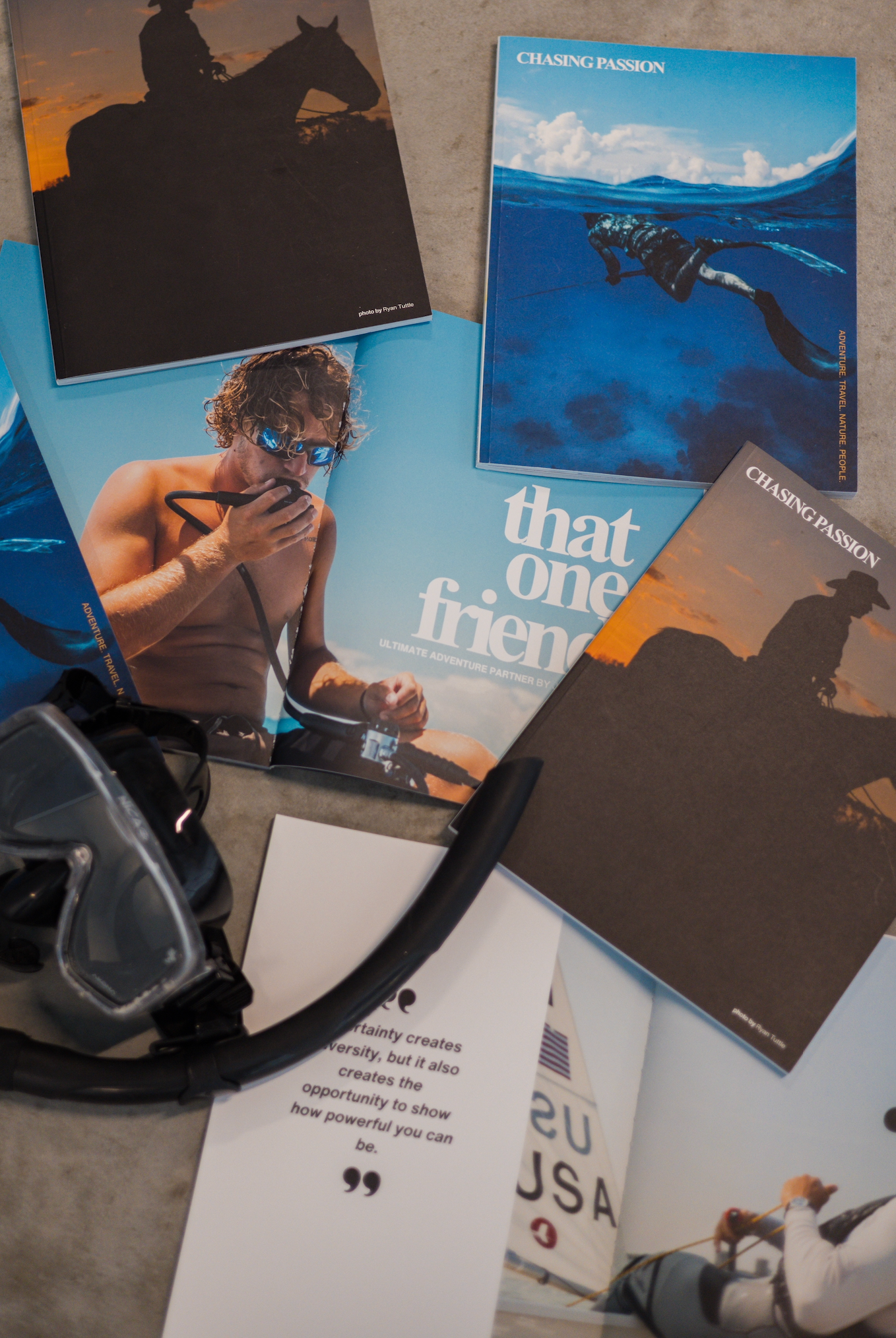 Subscribe to the Chasing Passion Magazine