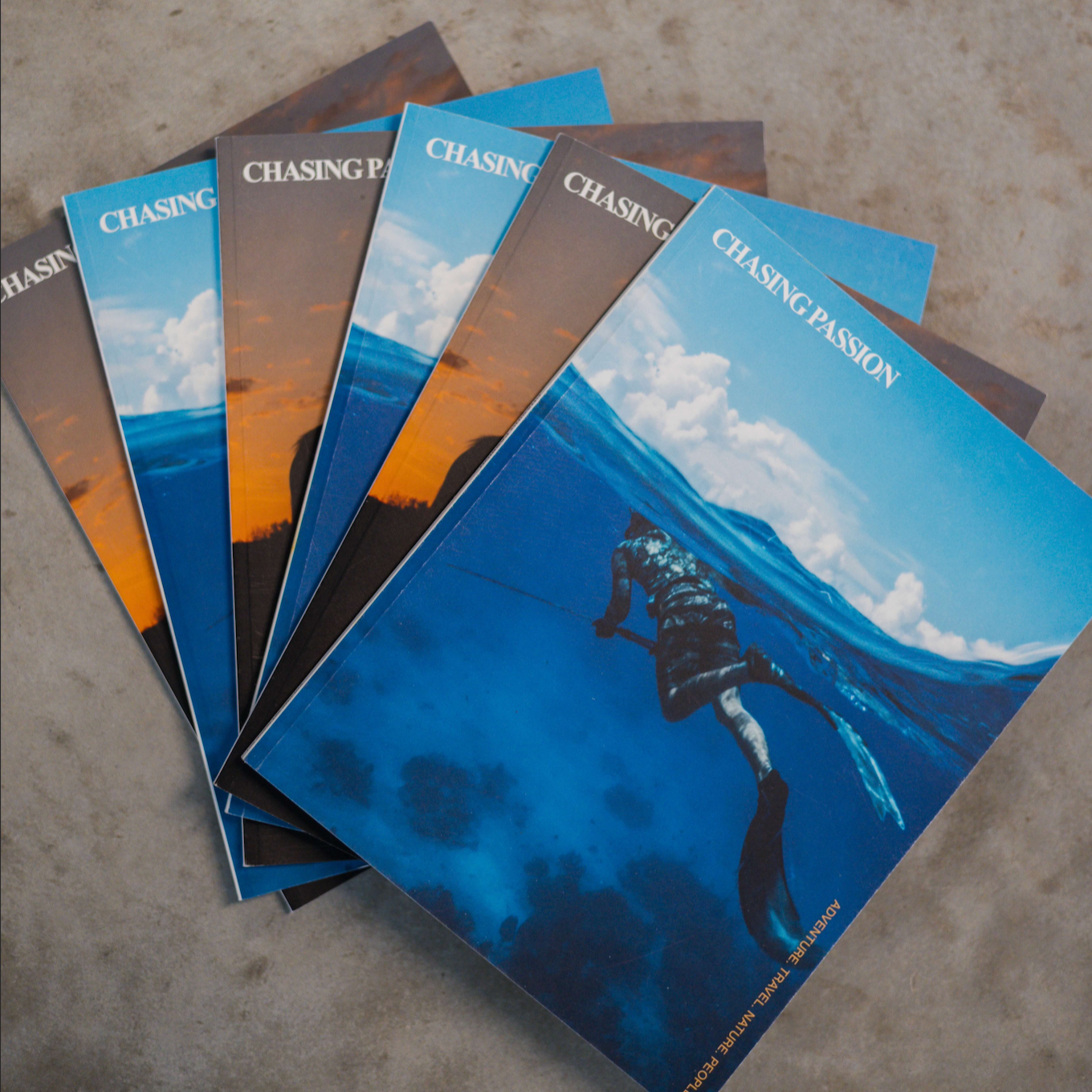 Subscribe to the Chasing Passion Magazine